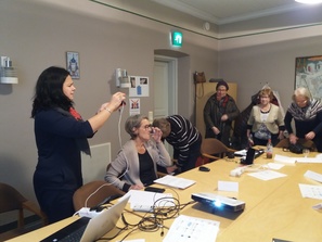 Tiedon jyviä kurssilta 12.11.2019 Julia Nurmen opastuksella