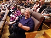  Krisse yleisön joukossa