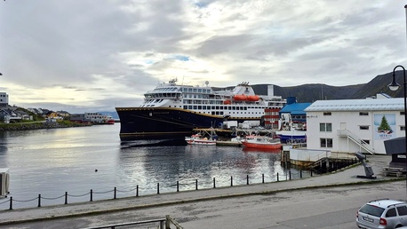 Honningsvåg - Norjan pohjoisin kaupunki, jonka alueella sijaitsee Nordkapp