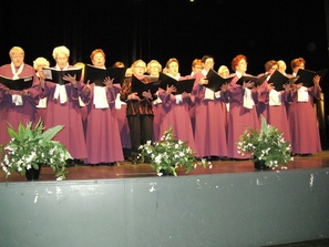 Kuoro ihastutti lauluillaan