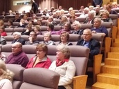 Kevätjuhla yleisöä 13.03.2019 Raahe