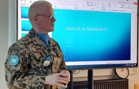 Henry "Henkka" Helakorpi päivän teeman ääressä